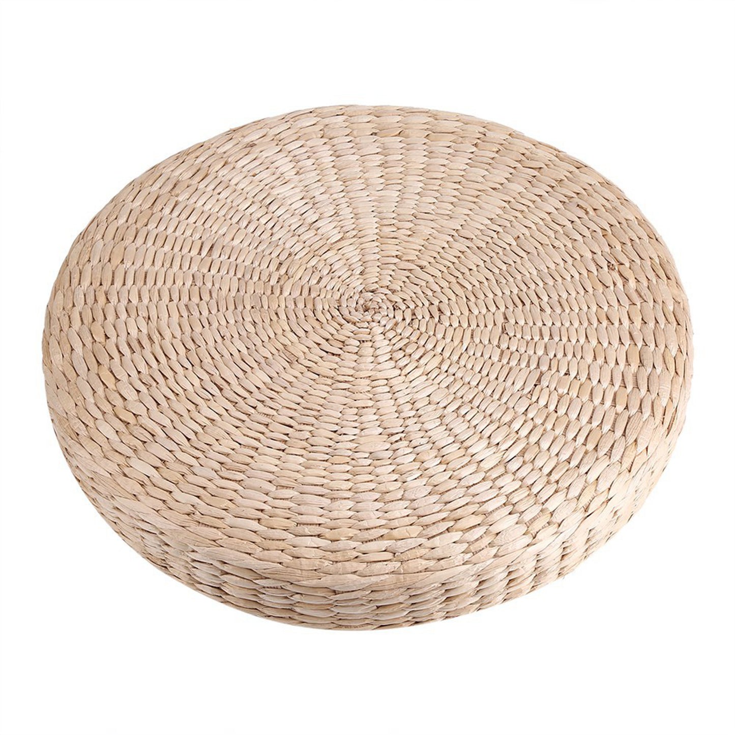 40cm Round Pouf Tatami Cushion Floor Cushions Straw Meditation Soft Yoga Mat