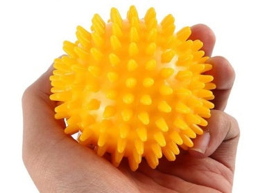 Hard thorn massage ball hand holding thorn ball touch training ball pvc acupressure massage ball yoga ball