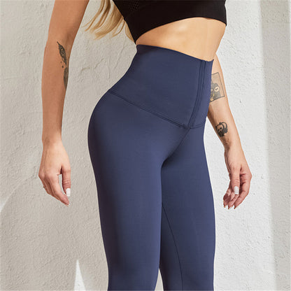 High-waist Solid Yoga Leggings