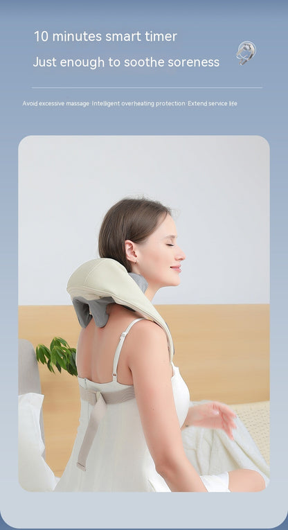 Hot Compress Dredging Shoulder And Neck Massager