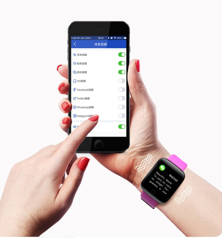 Blood Pressure Monitoring Sports Bracelet