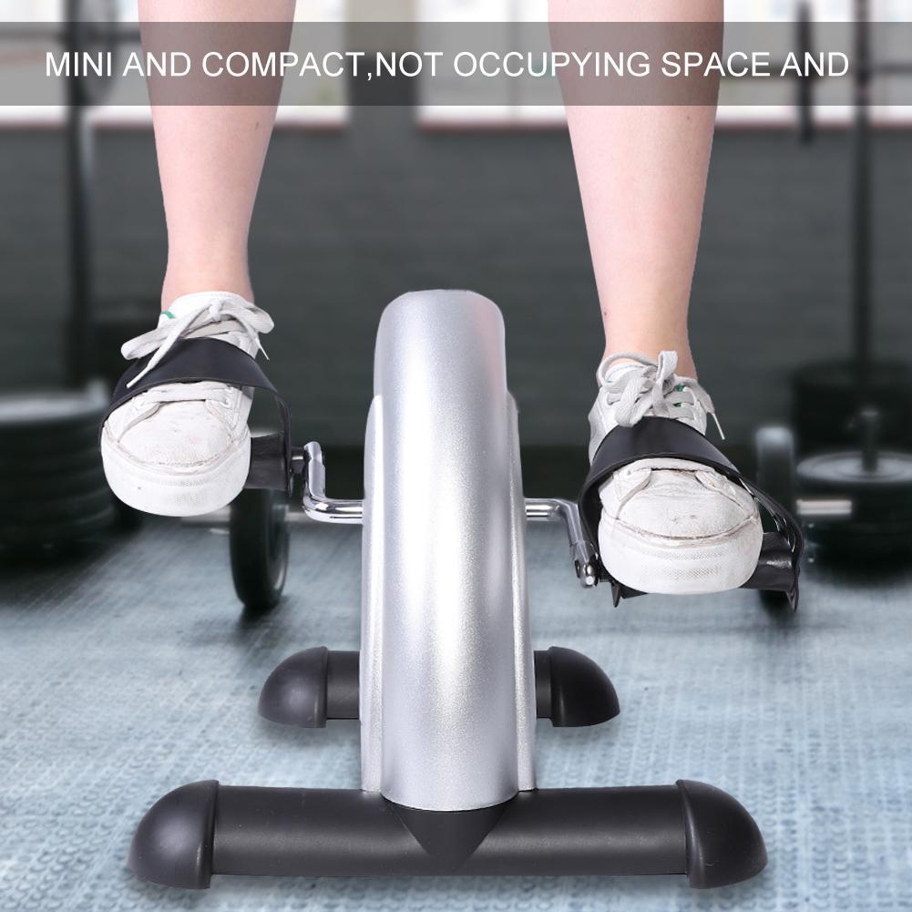 Portable Hand Foot Pedal Trainer Exerciser Mini Exercise Tool for Gym Indoor