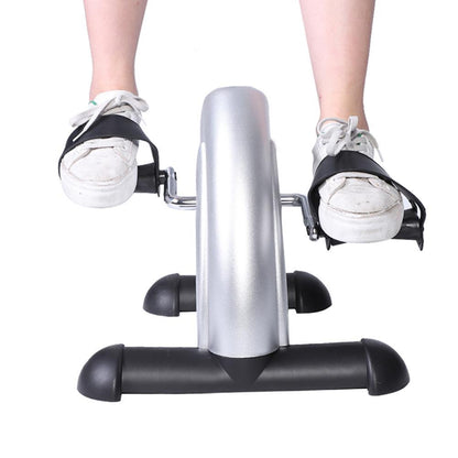 Portable Hand Foot Pedal Trainer Exerciser Mini Exercise Tool for Gym Indoor