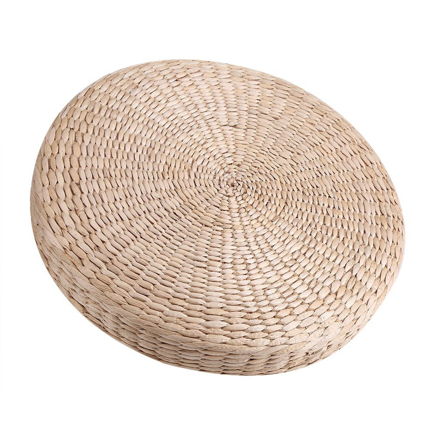 40cm Round Pouf Tatami Cushion Floor Cushions Straw Meditation Soft Yoga Mat